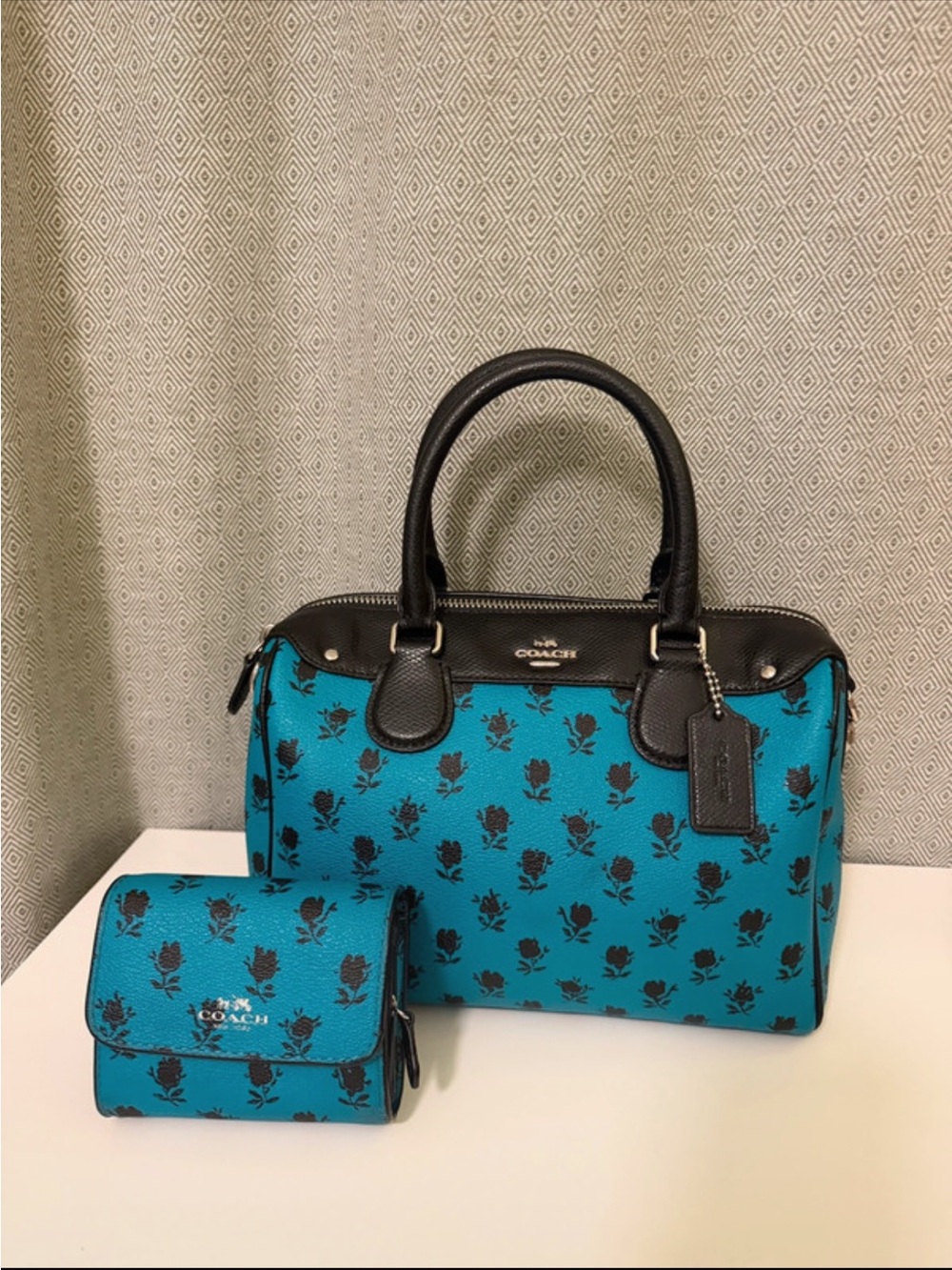 Coach y2k 2010s Mini Bennet Satchel Bag & Wallet
